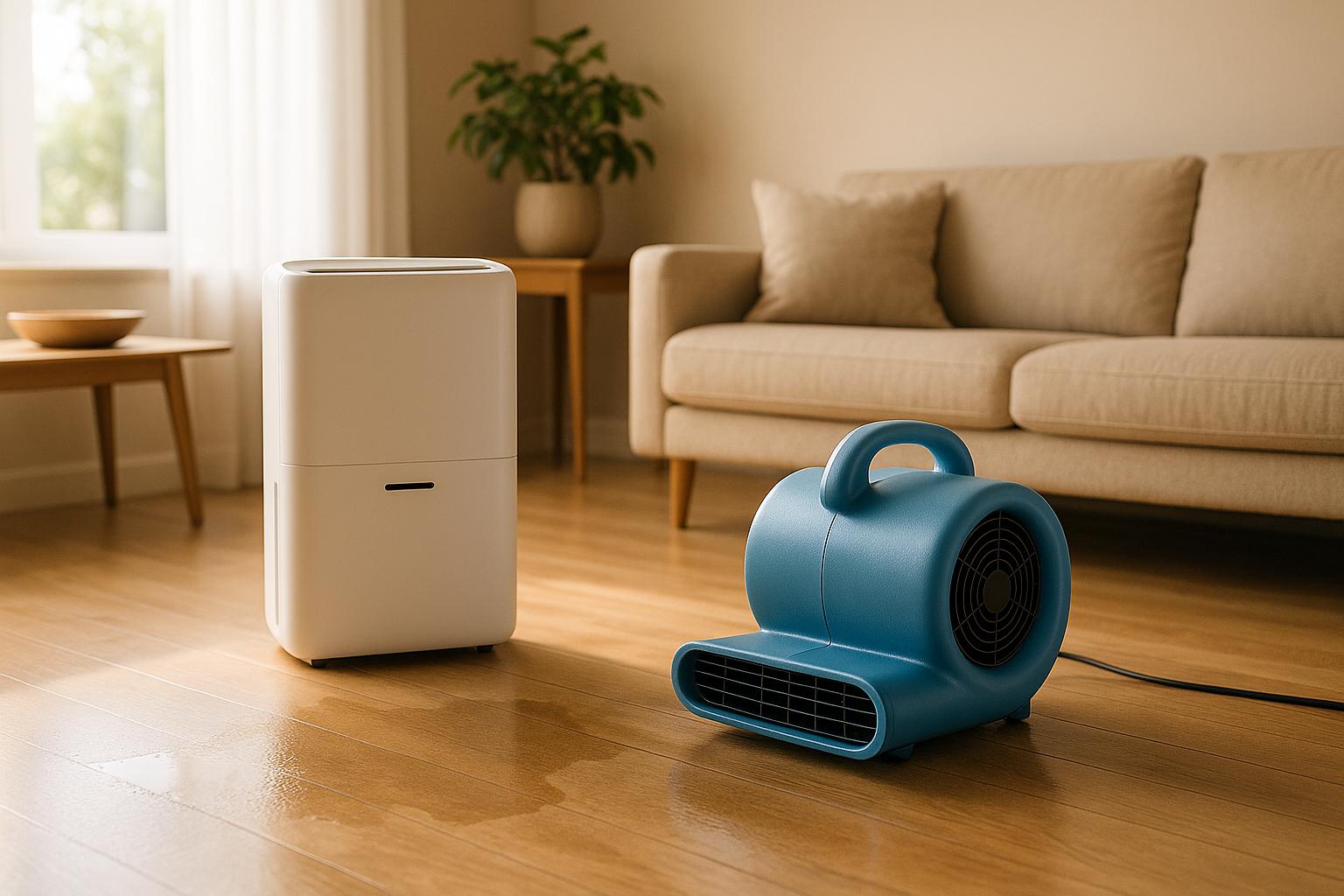 Dehumidifiers vs. Air Movers: What to Use After Floods