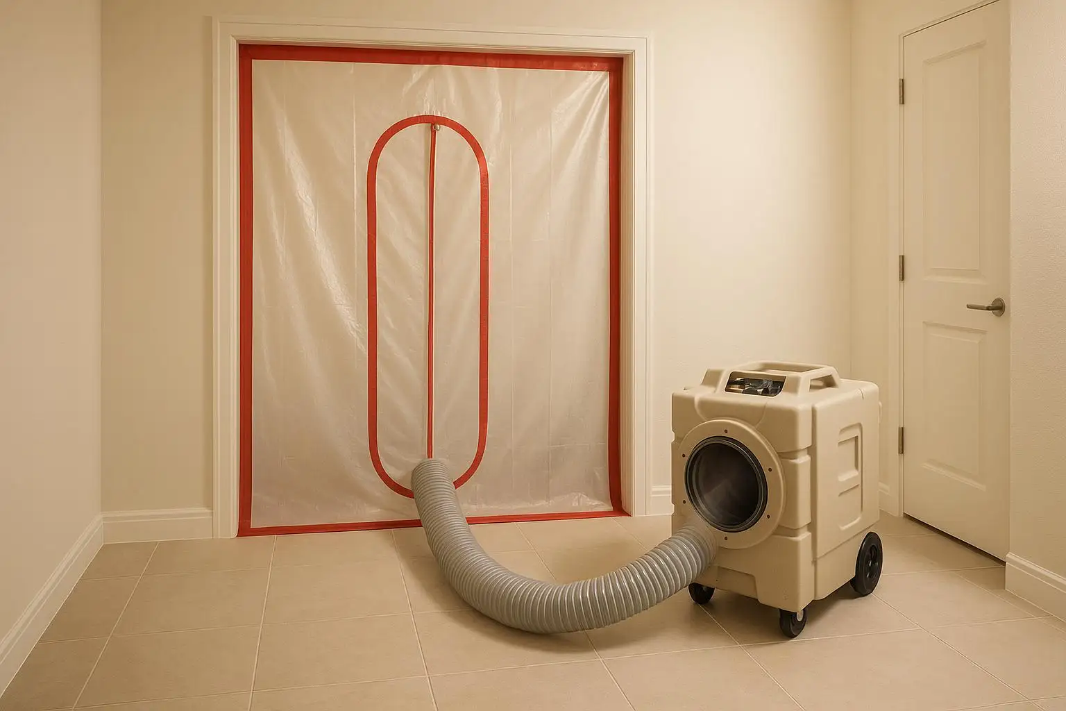 How Negative Pressure Prevents Mold Spread