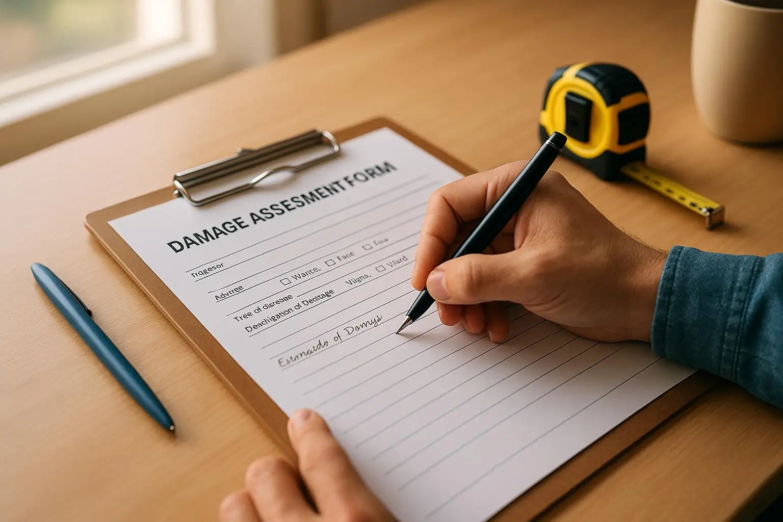 How to Fill Out a Standardized Damage Assessment Form