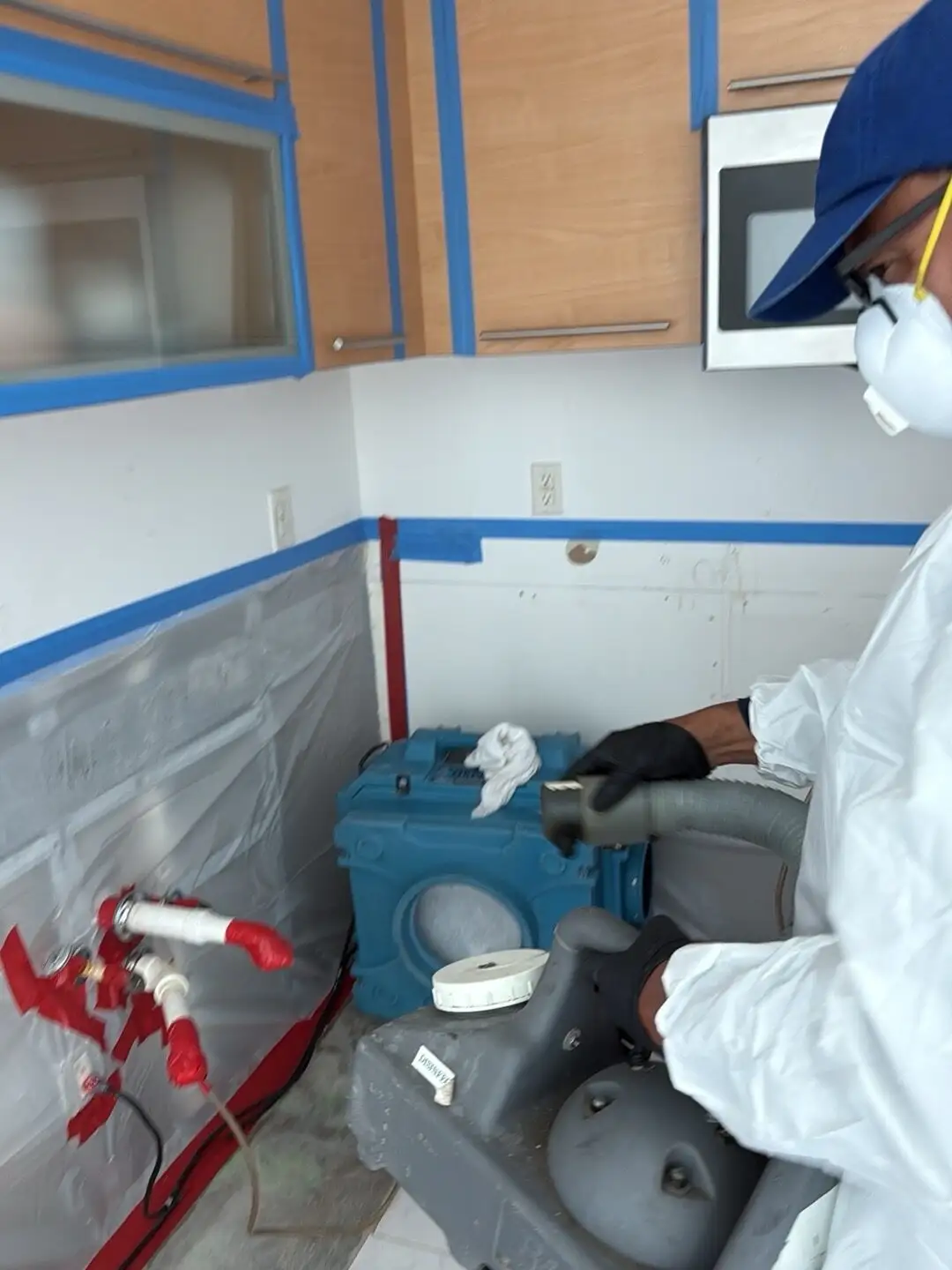 Kitchen extraction and air scrubbing in Brickell.