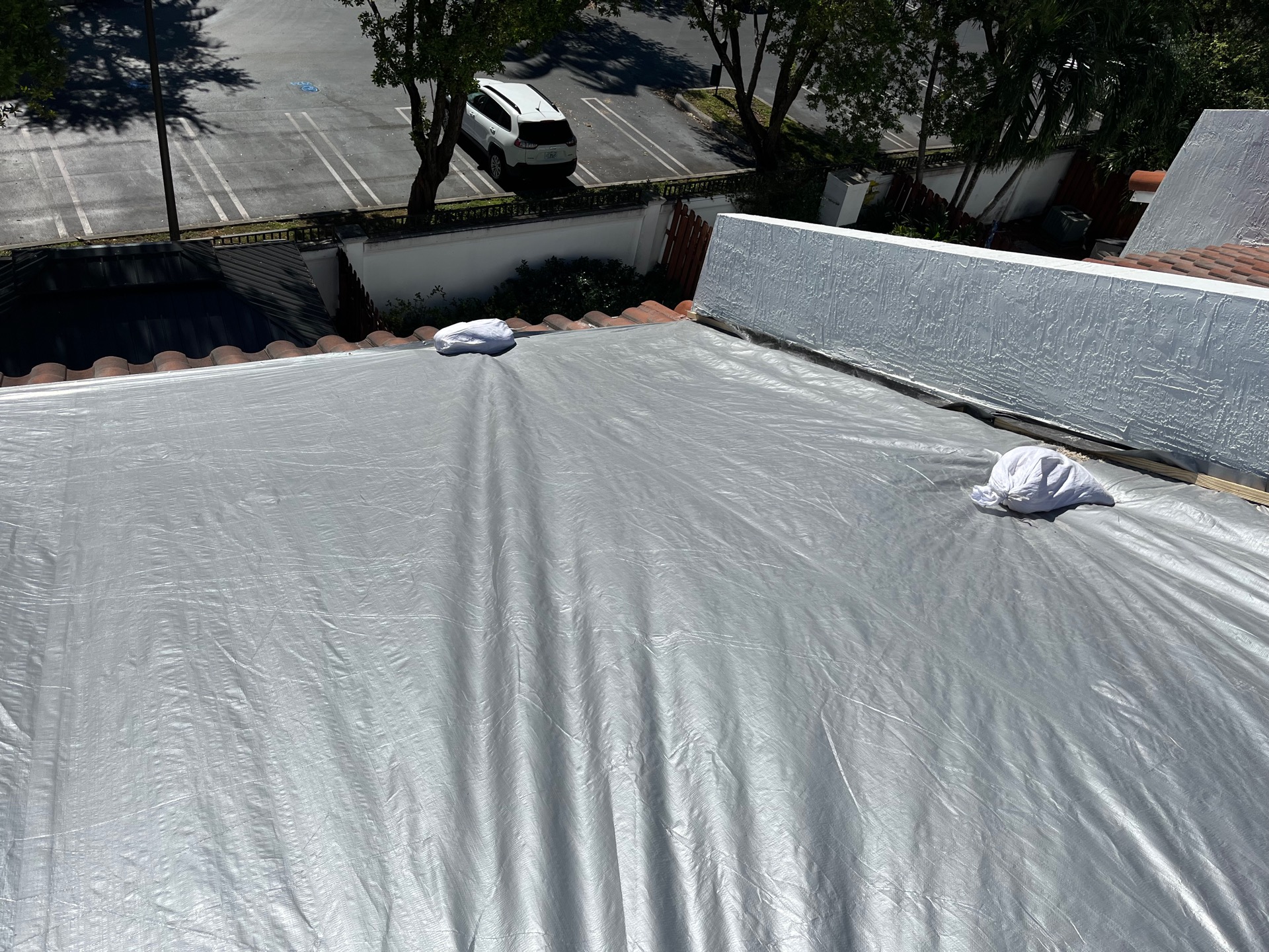 Storm damage to roof tiles common during Florida hurricane season