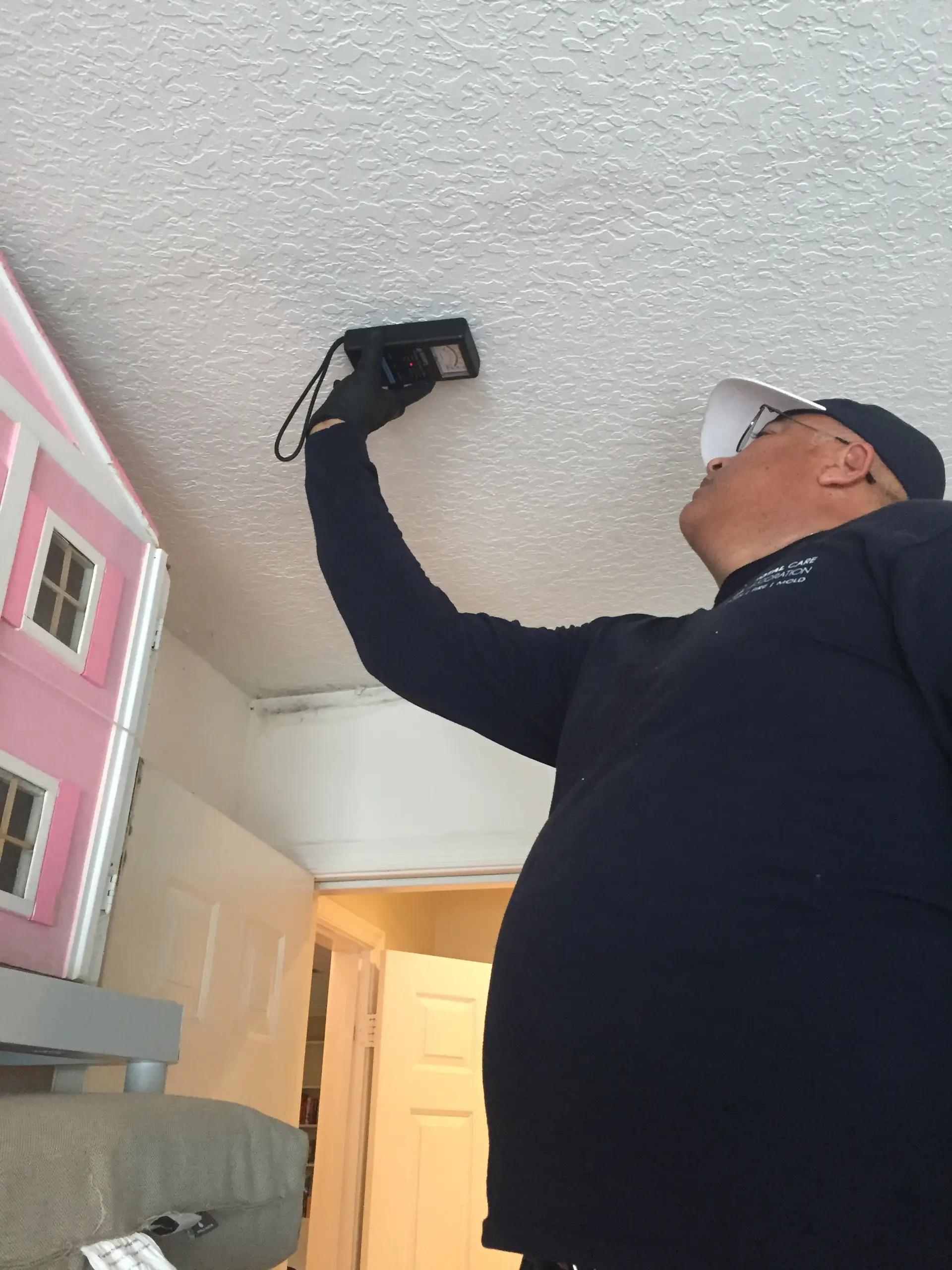 Moisture meter for mold detection