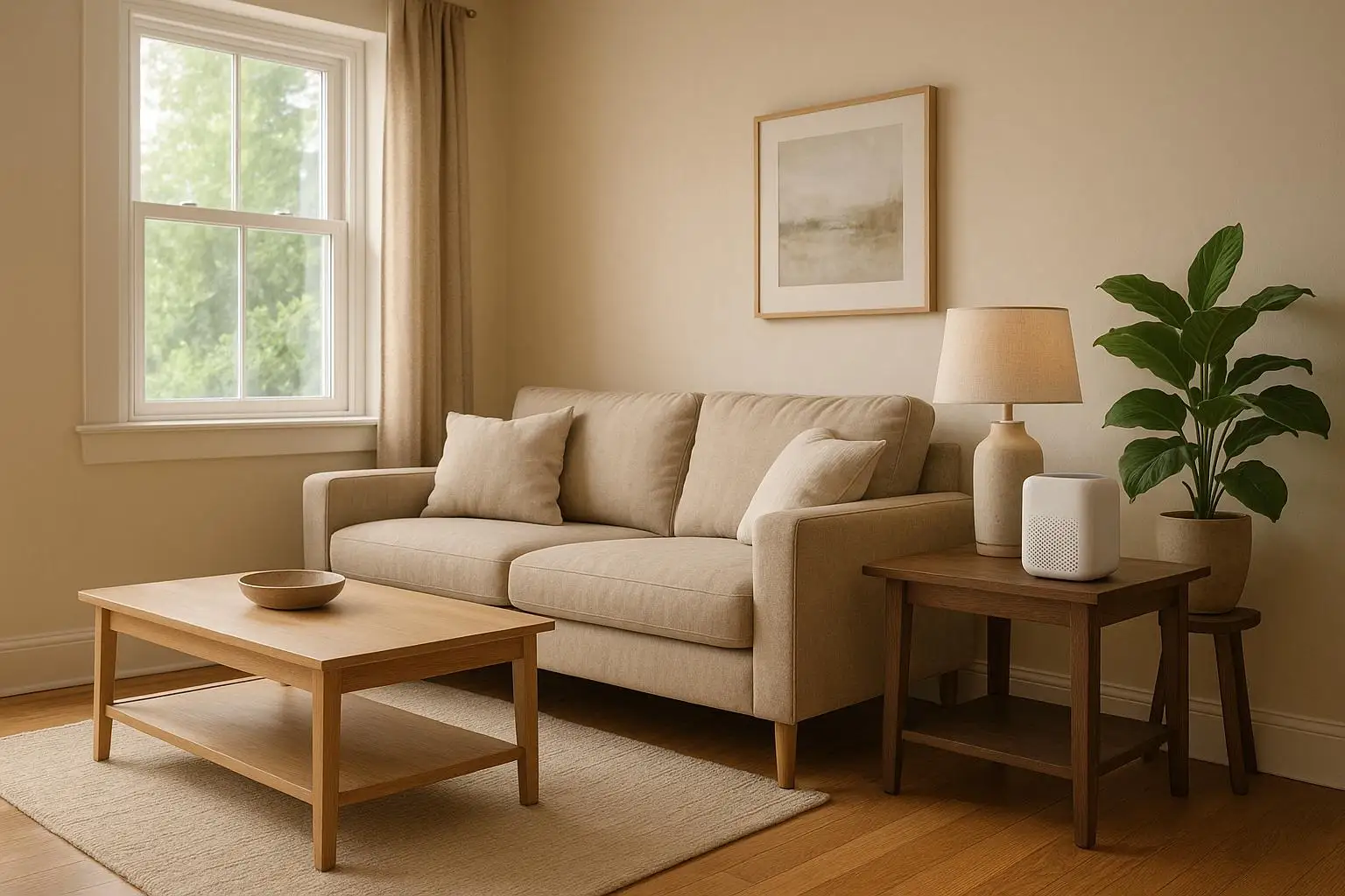 Living Room Water Damage Restoration