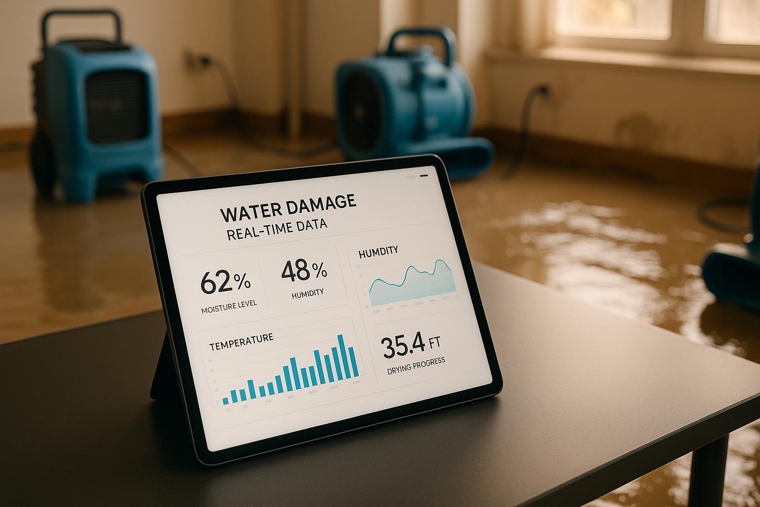 Real-Time Data in Water Damage Restoration
